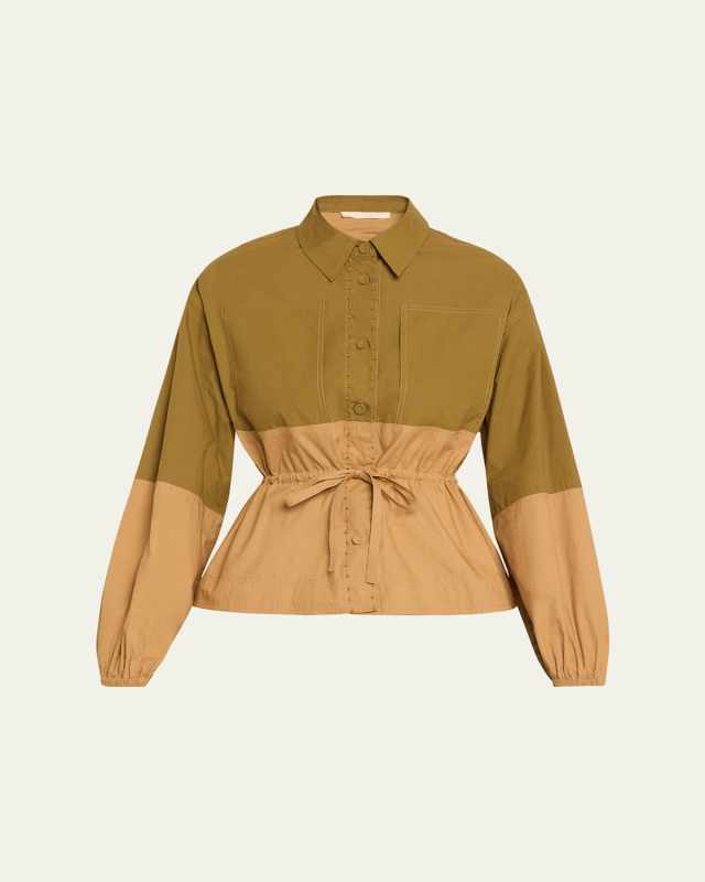 Arlo Two-Tone Shirt Jacket